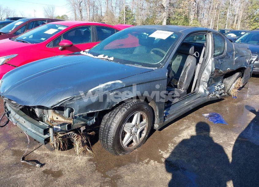 Photo 2 of 2004 Chevrolet Monte CARLO (VIN 2G1WW12E549285113)