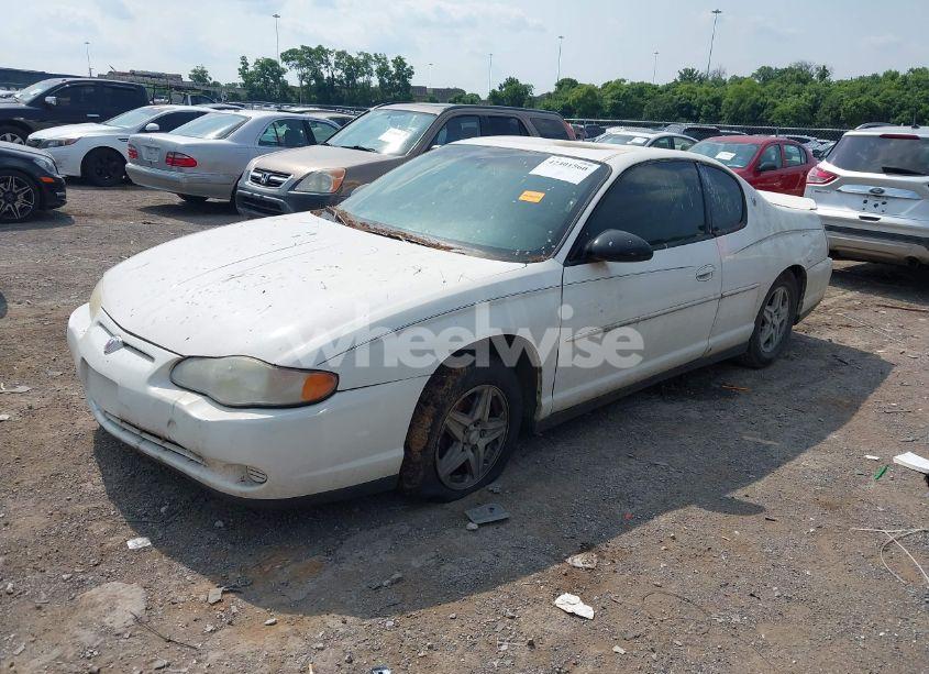 Photo 2 of 2001 Chevrolet Monte CARLO LS (VIN 2G1WW12E819357014)