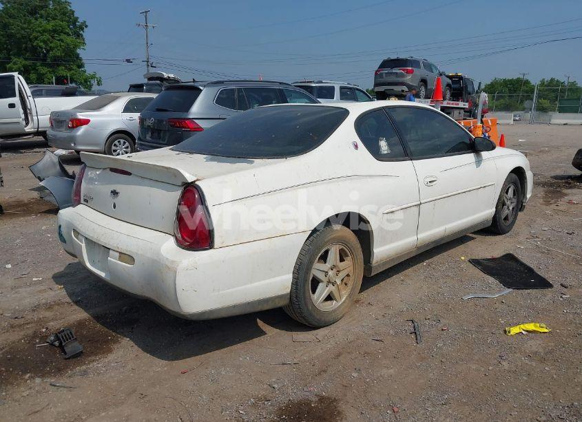 Photo 4 of 2001 Chevrolet Monte CARLO LS (VIN 2G1WW12E819357014)