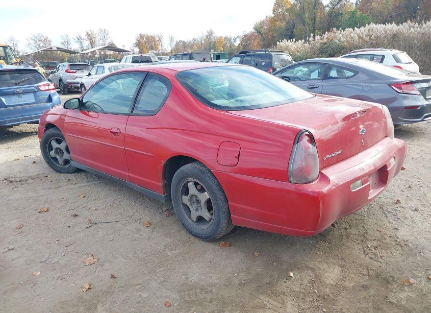 Photo 3 of 2004 Chevrolet Monte CARLO LS (VIN 2G1WW12E849219946)