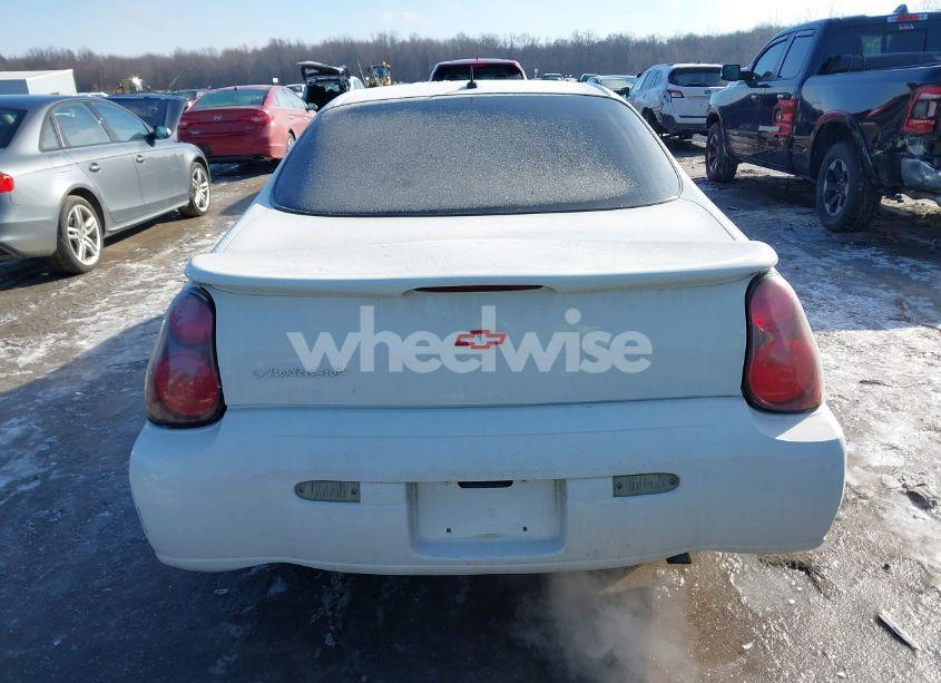 Photo 17 of 2005 Chevrolet Monte CARLO LS (VIN 2G1WW12E959168541)