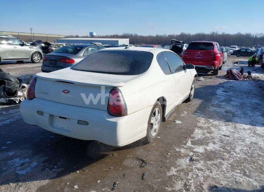 Photo 4 of 2005 Chevrolet Monte CARLO LS (VIN 2G1WW12E959168541)