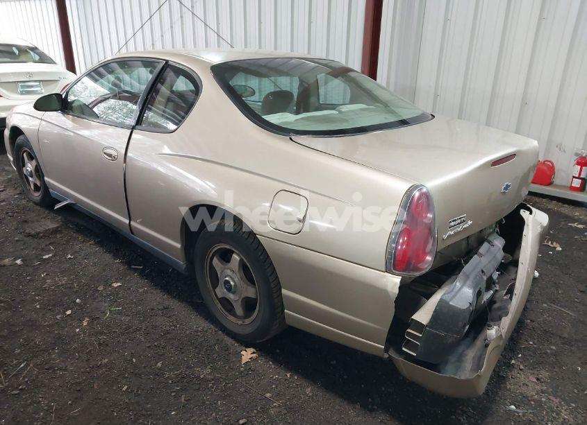 Photo 3 of 2005 Chevrolet Monte CARLO LS (VIN 2G1WW12E959293006)