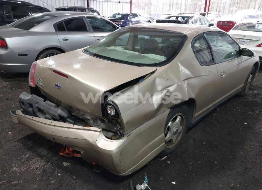 Photo 4 of 2005 Chevrolet Monte CARLO LS (VIN 2G1WW12E959293006)