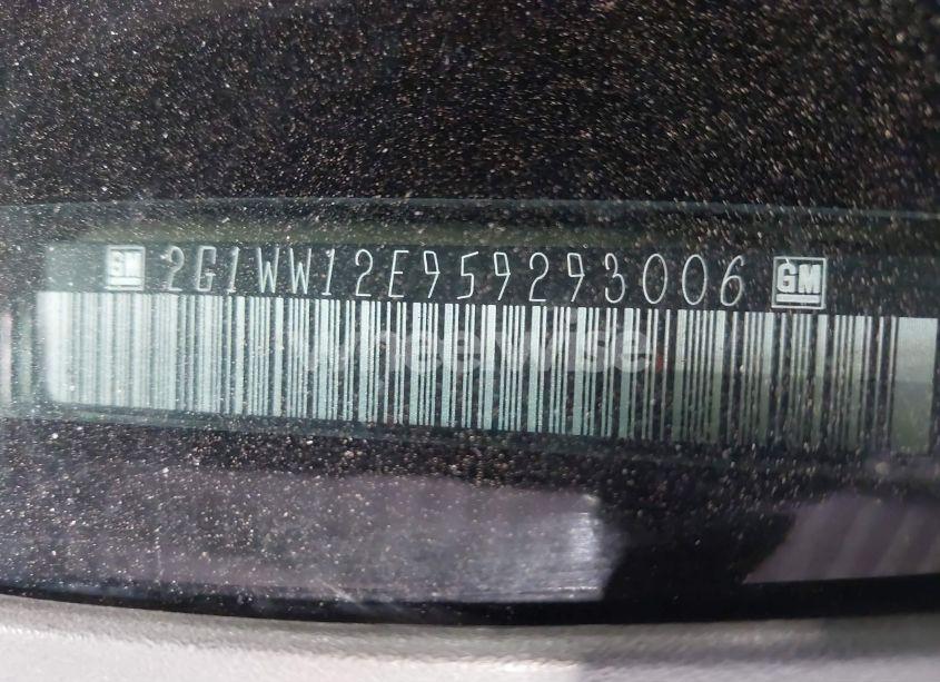 Photo 9 of 2005 Chevrolet Monte CARLO LS (VIN 2G1WW12E959293006)