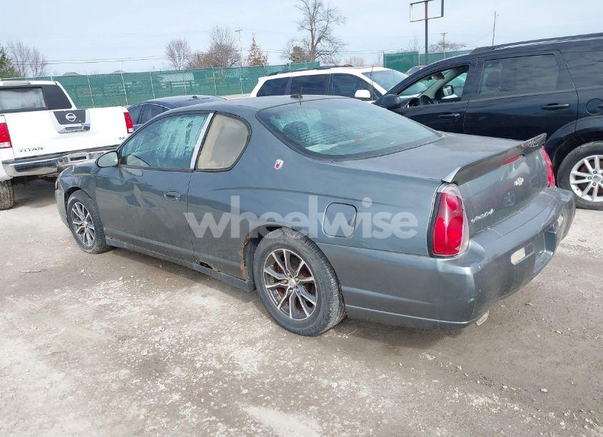 Photo 3 of 2005 Chevrolet Monte CARLO LS (VIN 2G1WW12EX59310959)