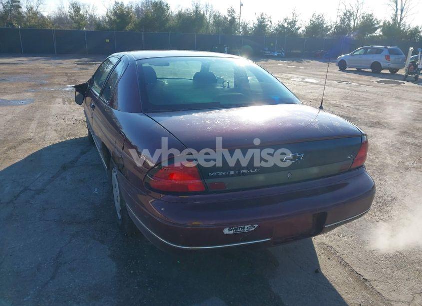 Photo 3 of 1999 Chevrolet Monte CARLO LS (VIN 2G1WW12M4X9177075)