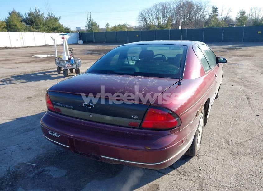 Photo 4 of 1999 Chevrolet Monte CARLO LS (VIN 2G1WW12M4X9177075)