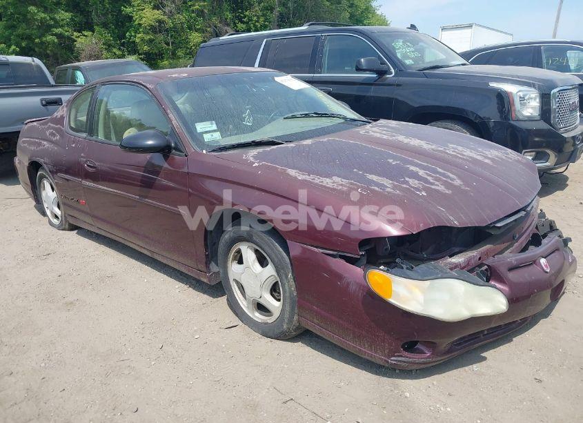 2003 Chevrolet Monte CARLO SS (VIN 2G1WX12K039356395) main photo