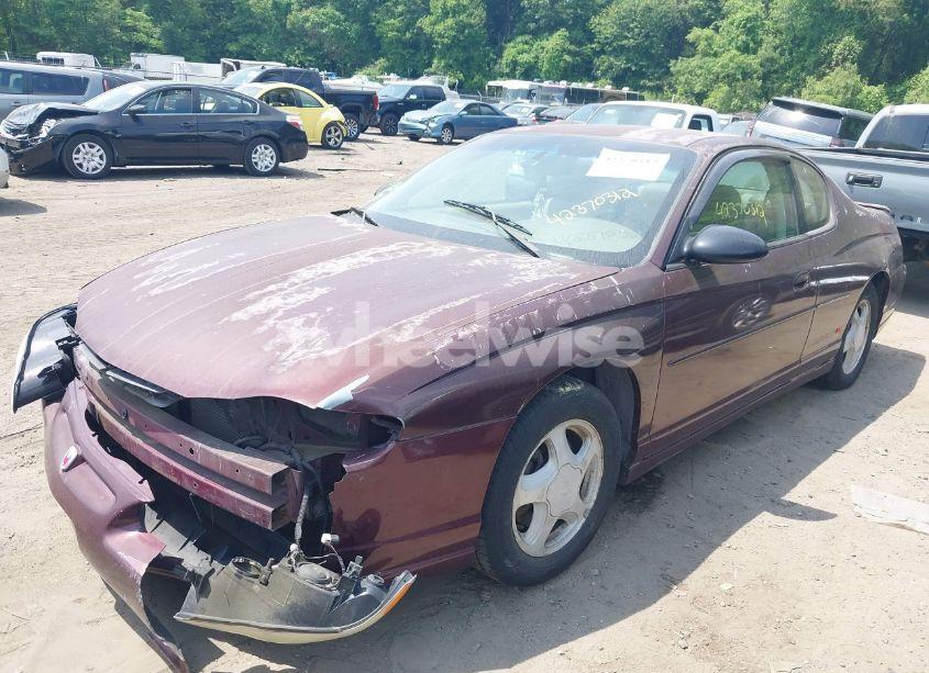 Photo 2 of 2003 Chevrolet Monte CARLO SS (VIN 2G1WX12K039356395)