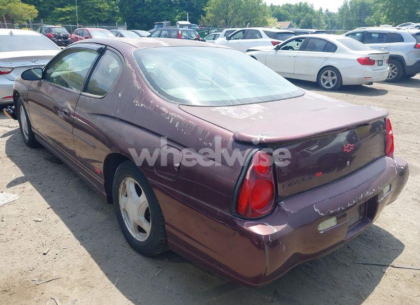 Photo 3 of 2003 Chevrolet Monte CARLO SS (VIN 2G1WX12K039356395)