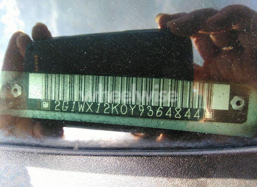 Photo 9 of 2000 Chevrolet Monte CARLO SS (VIN 2G1WX12K0Y9364844)