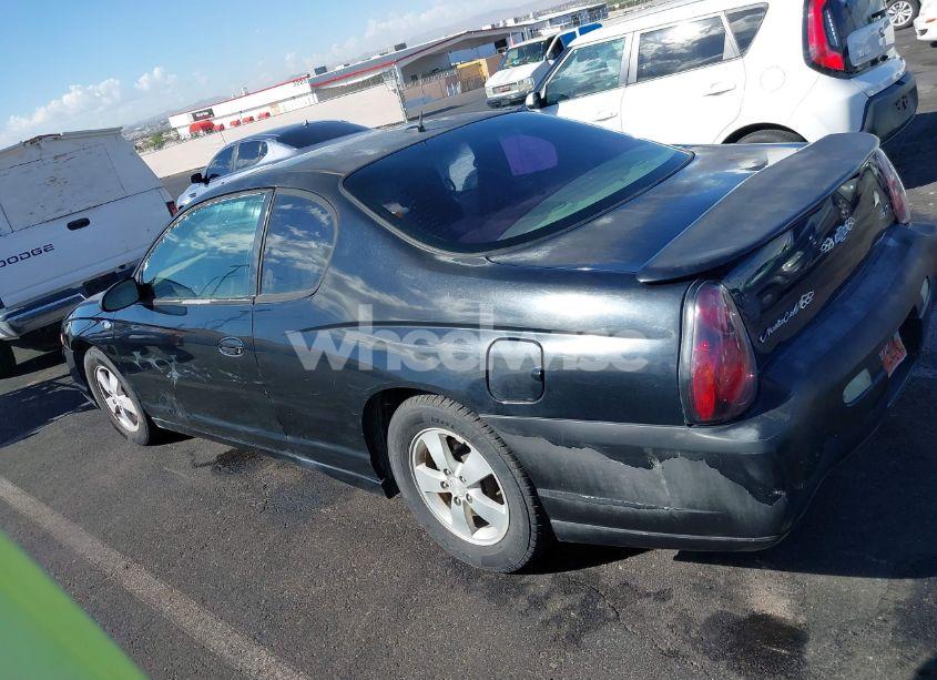 Photo 3 of 2005 Chevrolet Monte CARLO LT (VIN 2G1WX12K259344378)