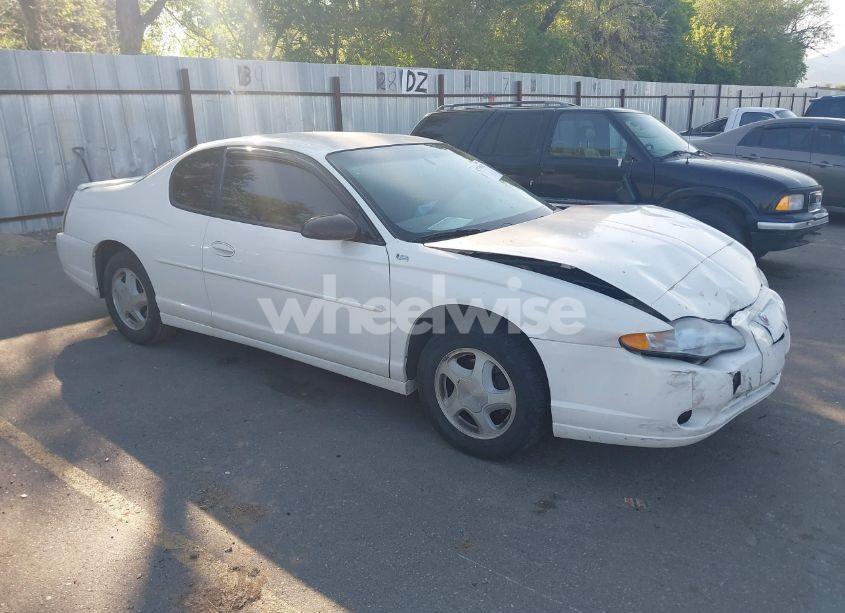 2003 Chevrolet Monte CARLO SS (VIN 2G1WX12K439385852) main photo