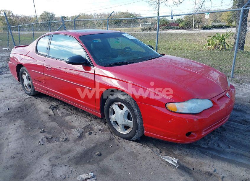 2003 Chevrolet Monte CARLO SS (VIN 2G1WX12K539342699) main photo