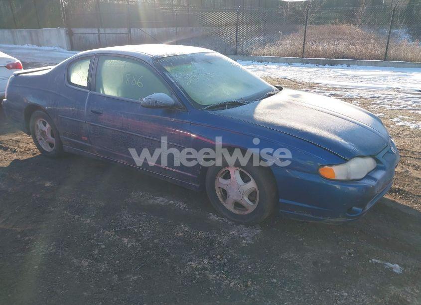 2003 Chevrolet Monte CARLO SS (VIN 2G1WX12K639161191) main photo