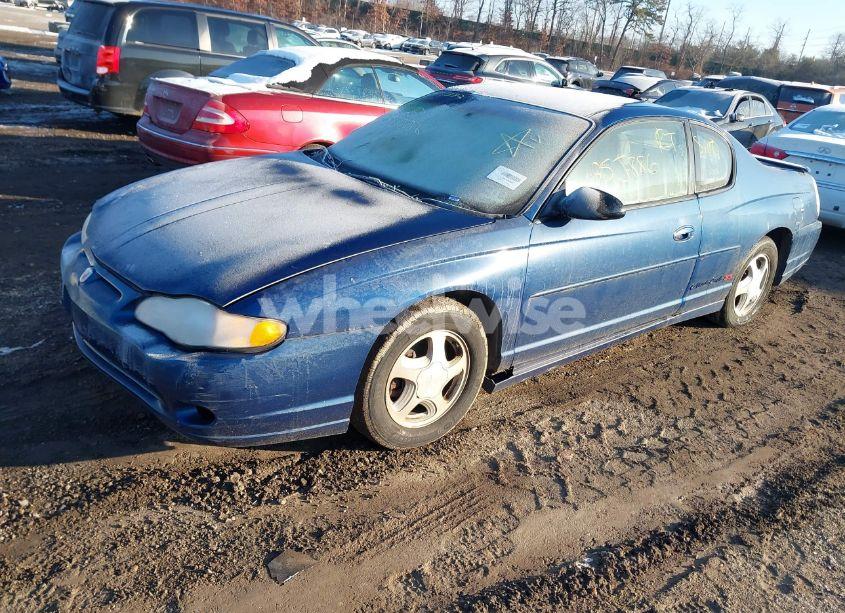 Photo 2 of 2003 Chevrolet Monte CARLO SS (VIN 2G1WX12K639161191)