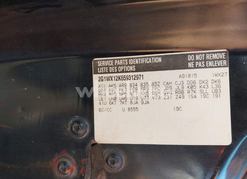 Photo 9 of 2005 Chevrolet Monte CARLO LT (VIN 2G1WX12K659312971)