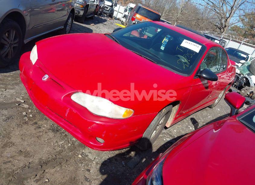Photo 2 of 2005 Chevrolet Monte CARLO LT (VIN 2G1WX12K859240557)
