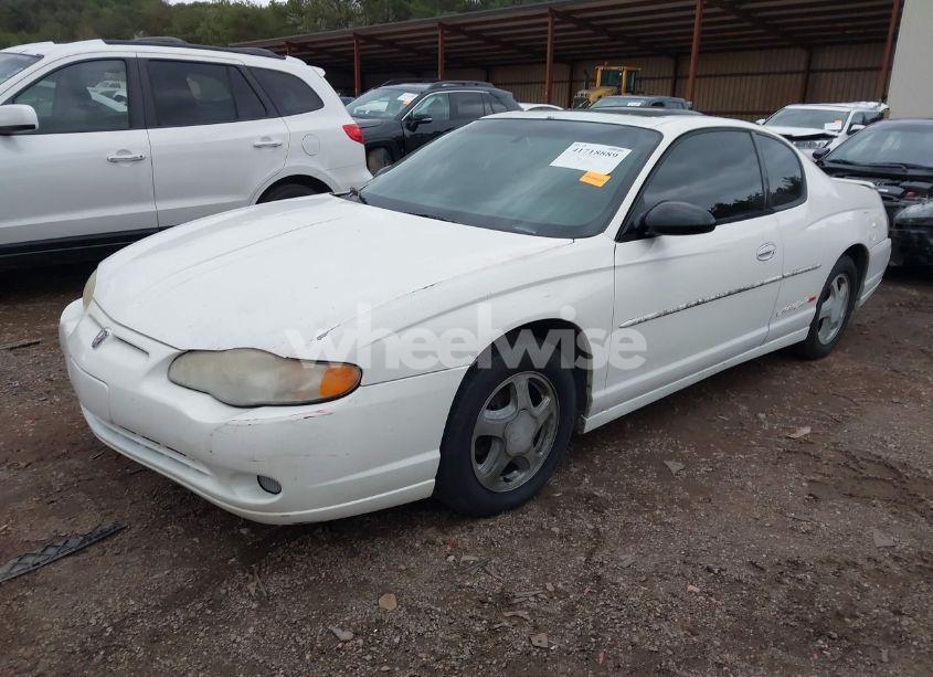 Photo 2 of 2001 Chevrolet Monte CARLO SS (VIN 2G1WX15K019138630)