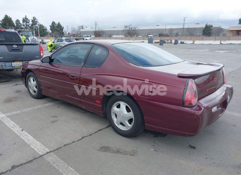 Photo 3 of 2002 Chevrolet Monte CARLO SS (VIN 2G1WX15K429200306)