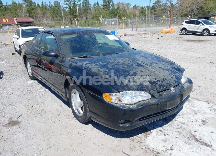 2001 Chevrolet Monte CARLO SS (VIN 2G1WX15K519114291) main photo