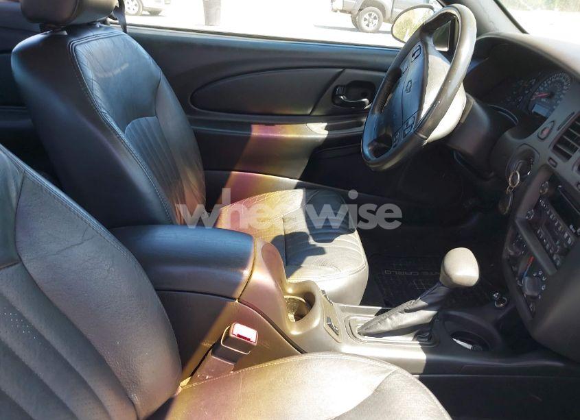 Photo 5 of 2001 Chevrolet Monte CARLO SS (VIN 2G1WX15K519114291)