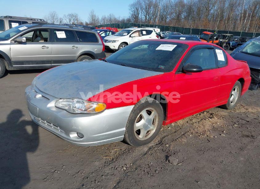 Photo 2 of 2001 Chevrolet Monte CARLO SS (VIN 2G1WX15K519162079)