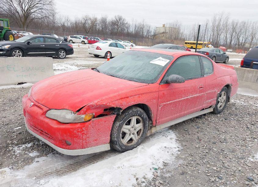 Photo 2 of 2001 Chevrolet Monte CARLO SS (VIN 2G1WX15K619111321)