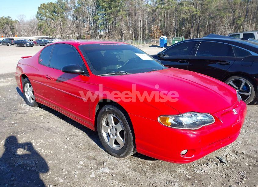 2004 Chevrolet Monte CARLO SS (VIN 2G1WX15K749163481) main photo