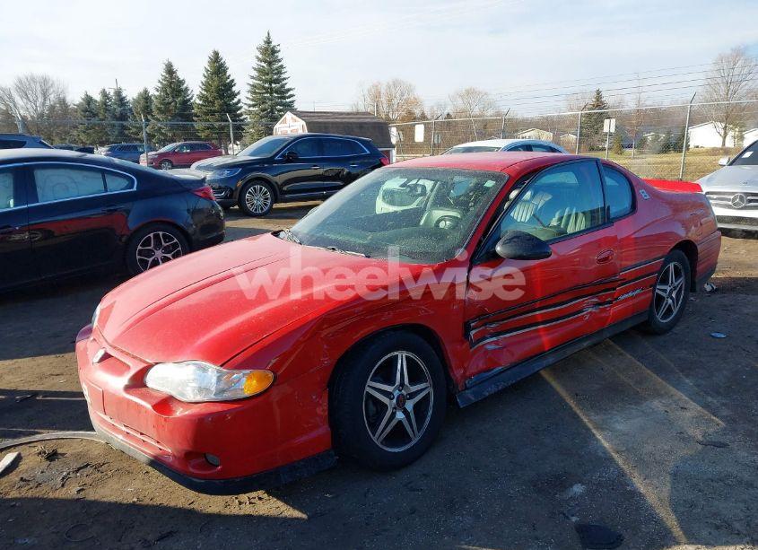 Photo 2 of 2004 Chevrolet Monte CARLO SUPERCHARGED SS (VIN 2G1WZ121249452631)