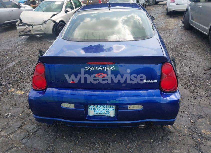 Photo 15 of 2005 Chevrolet Monte CARLO SUPERCHARGED SS (VIN 2G1WZ121259207846)
