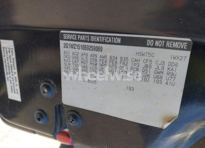 Photo 9 of 2005 Chevrolet Monte CARLO SUPERCHARGED SS (VIN 2G1WZ151659259069)