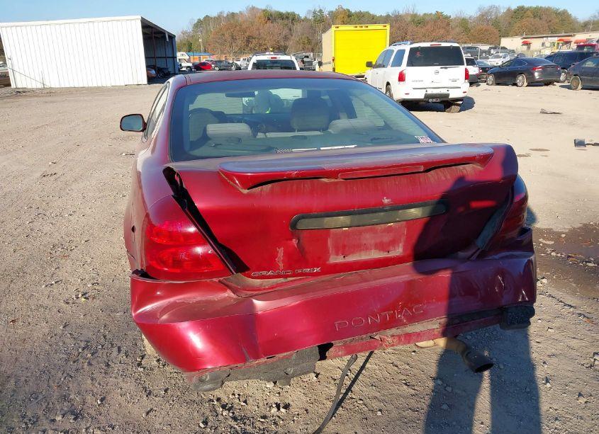 Photo 6 of 2005 Pontiac Grand PRIX (VIN 2G2WP522351262614)