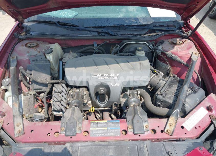 Photo 10 of 2005 Pontiac Grand PRIX (VIN 2G2WP522651204285)