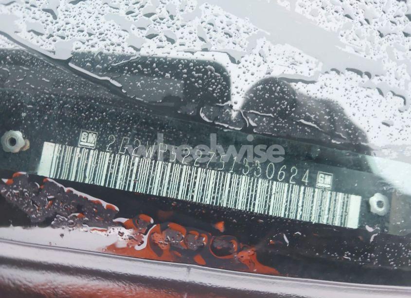 Photo 9 of 2005 Pontiac Grand PRIX (VIN 2G2WP522751330624)