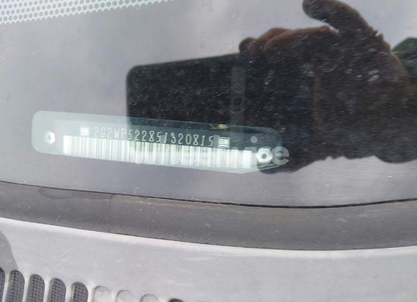 Photo 9 of 2005 Pontiac Grand PRIX (VIN 2G2WP522851320815)