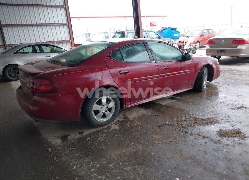 Photo 4 of 2005 Pontiac Grand PRIX (VIN 2G2WP522951243923)