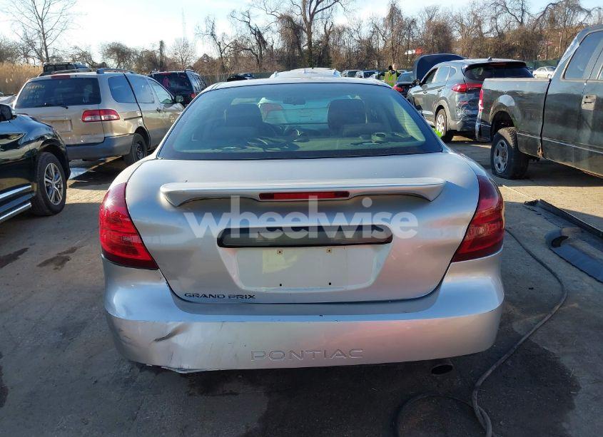 Photo 17 of 2006 Pontiac Grand PRIX (VIN 2G2WP552161243203)