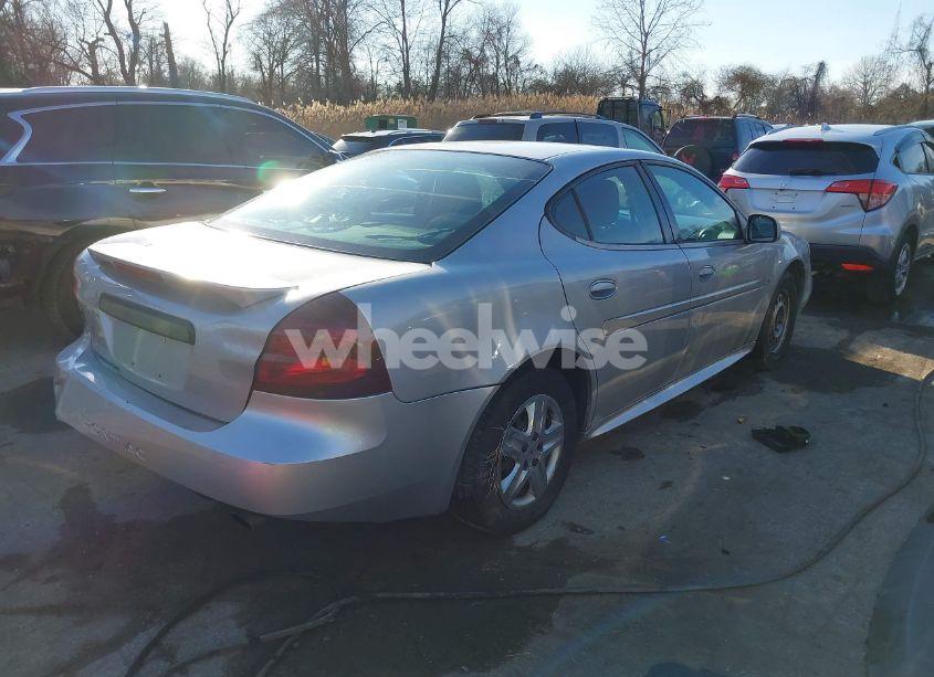 Photo 4 of 2006 Pontiac Grand PRIX (VIN 2G2WP552161243203)