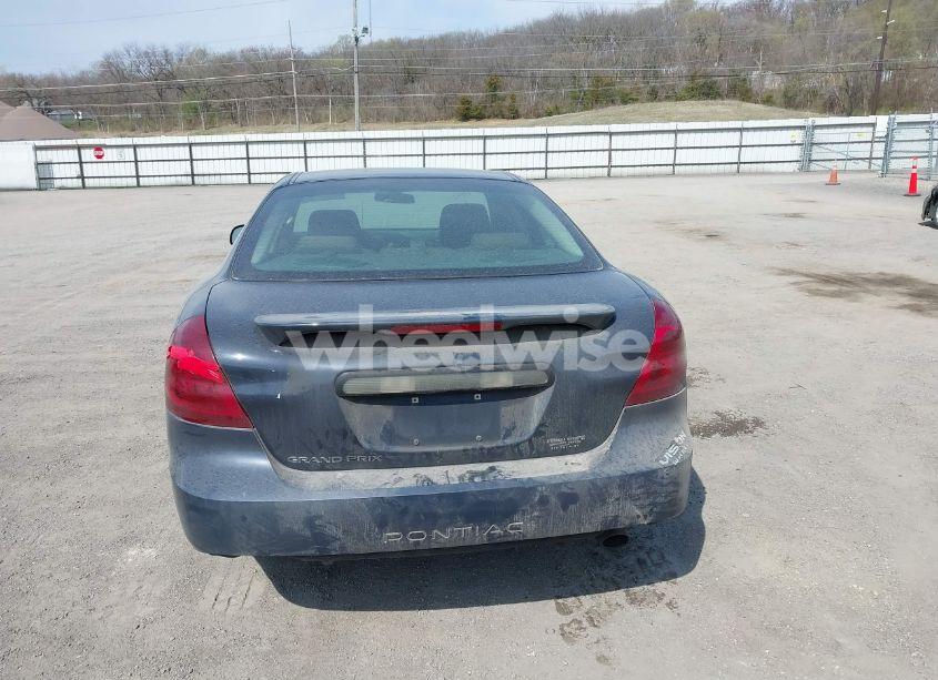 Photo 16 of 2008 Pontiac Grand PRIX (VIN 2G2WP552281113384)