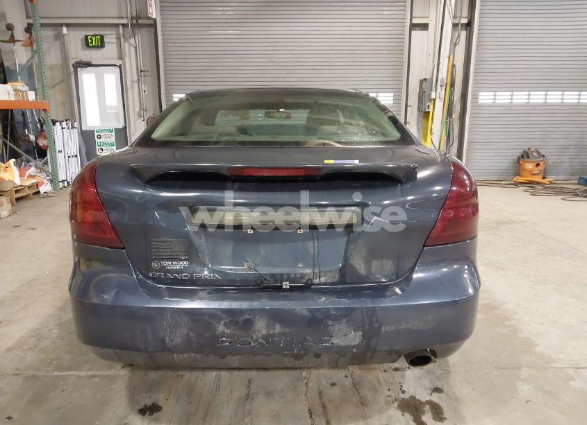 Photo 17 of 2008 Pontiac Grand PRIX (VIN 2G2WP552281114826)