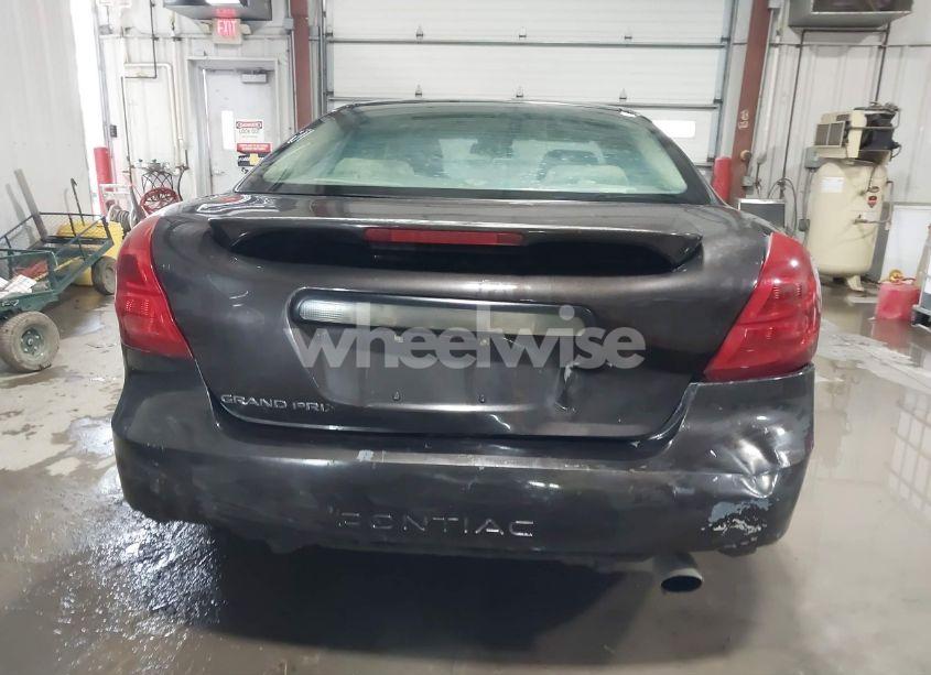 Photo 16 of 2008 Pontiac Grand PRIX (VIN 2G2WP552281141279)