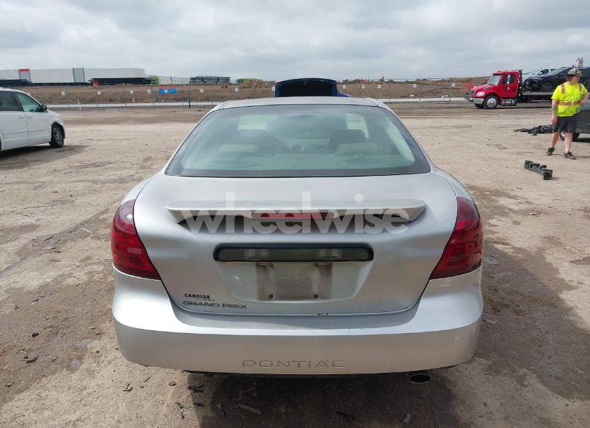 Photo 16 of 2008 Pontiac Grand PRIX (VIN 2G2WP552381115340)