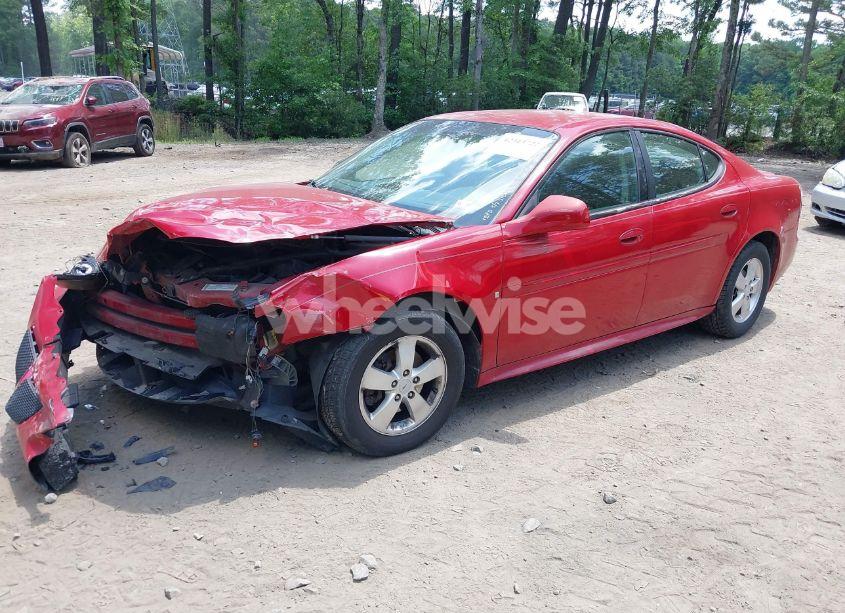 Photo 2 of 2008 Pontiac Grand PRIX (VIN 2G2WP552481123270)
