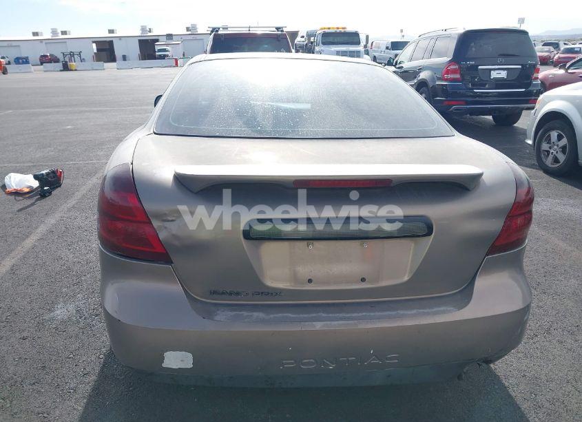 Photo 6 of 2006 Pontiac Grand PRIX (VIN 2G2WP552661222427)