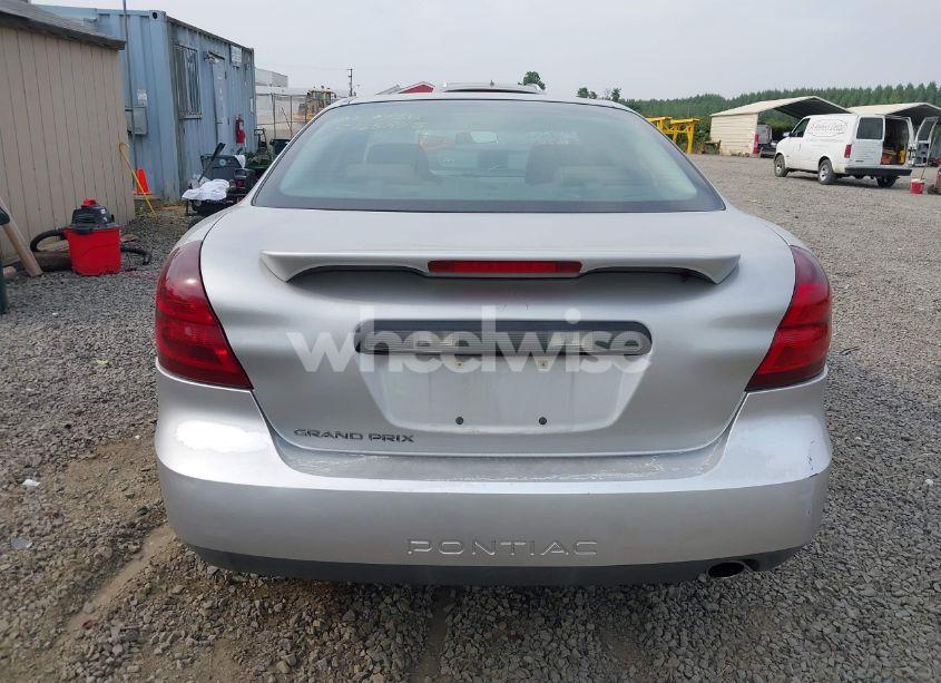 Photo 16 of 2008 Pontiac Grand PRIX (VIN 2G2WP552681108902)