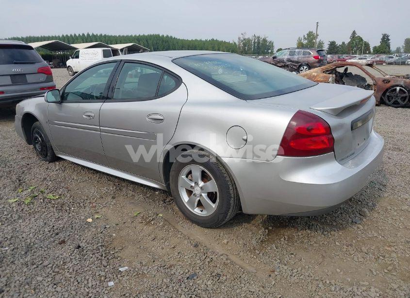 Photo 3 of 2008 Pontiac Grand PRIX (VIN 2G2WP552681108902)