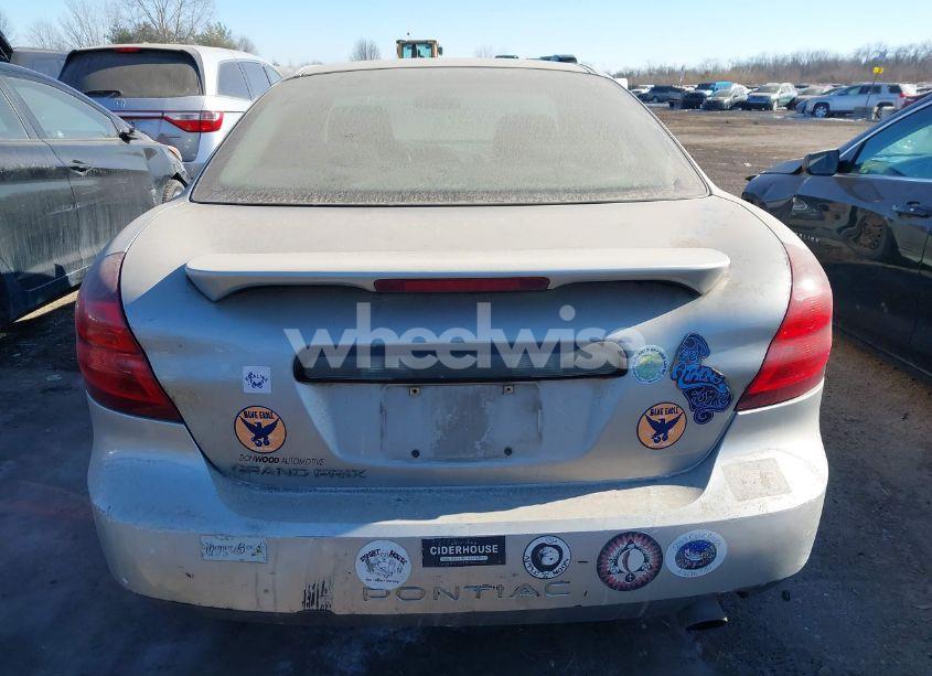 Photo 16 of 2008 Pontiac Grand PRIX (VIN 2G2WP552781144792)