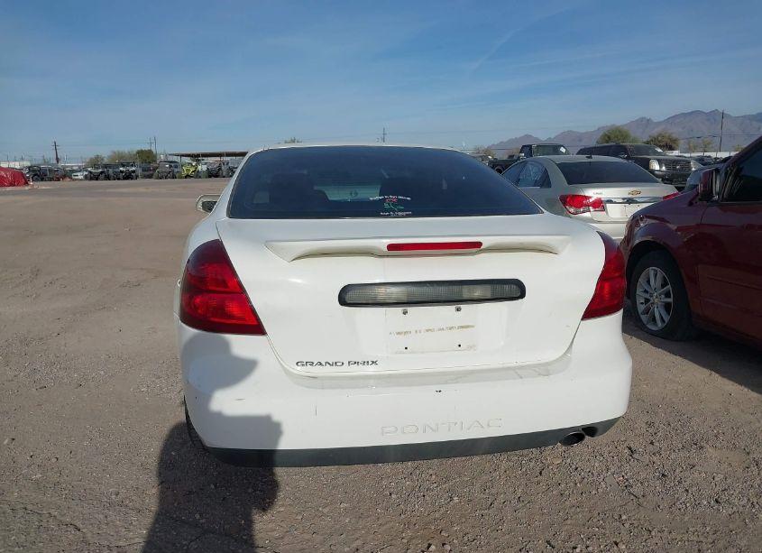 Photo 12 of 2006 Pontiac Grand PRIX (VIN 2G2WP552961119163)